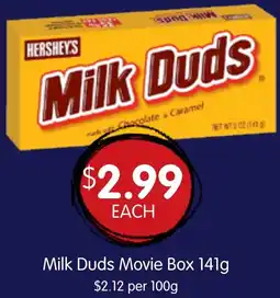 Spudshed Milk Duds Movie Box offer
