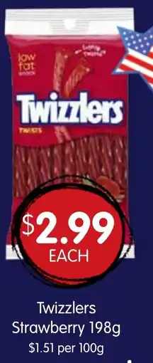 Spudshed Twizzlers Strawberry offer