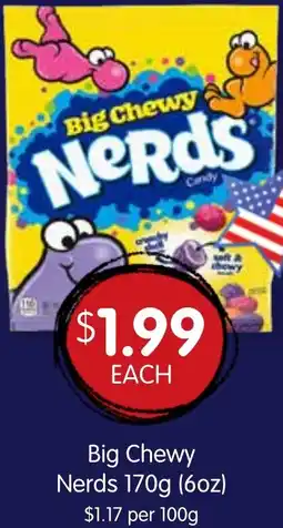 Spudshed Big Chewy Nerds offer