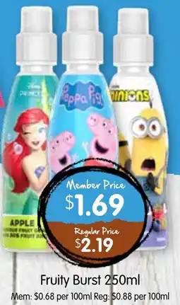 Spudshed Fruity Burst offer