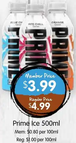 Spudshed Prime Ice offer