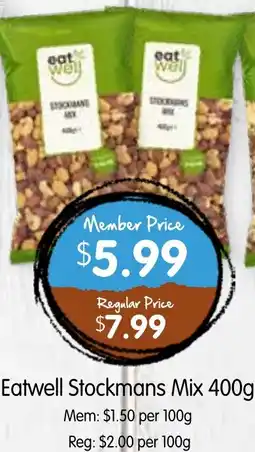Spudshed Eatwell Stockmans Mix offer