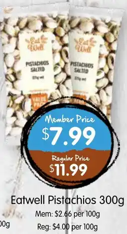 Spudshed Eatwell Pistachios offer