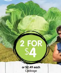 Spudshed Cabbage offer