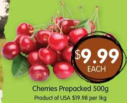 Spudshed Cherries Prepacked offer