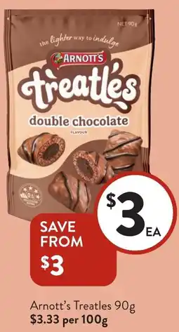 Foodworks Arnott's Treatles offer