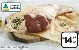 Foodworks Australian Lamb Leg Roast offer