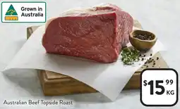 Foodworks Australian Beef Topside Roast offer