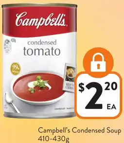 Foodworks Campbell's Condensed Soup offer