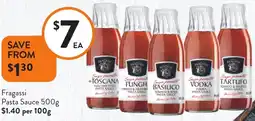 Foodworks Fragassi Pasta Sauce offer