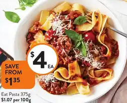 Foodworks Eat Pasta offer