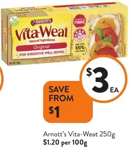 Foodworks Arnott's Vita-Weat offer