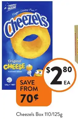 Foodworks Cheezels Box offer