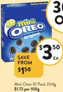 Foodworks Mini Oreo offer