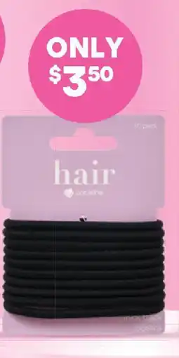 Priceline Priceline thick elastics black offer