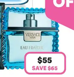 Priceline Versace eau fraiche edt offer