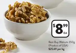 Foodworks Best Buy Walnuts (Product of USA) offer