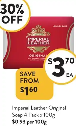 Foodworks Imperial Leather Original Soap offer