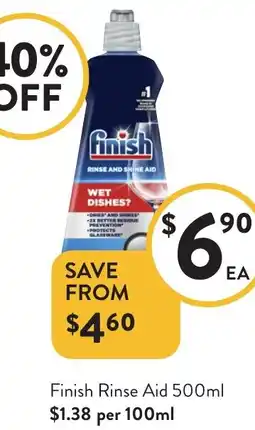 Foodworks Finish Rinse Aid offer
