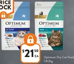 Foodworks Optimum Dry Cat Food offer