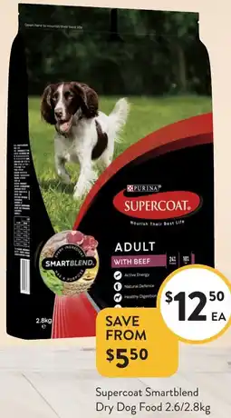 Foodworks Supercoat Smartblend Dry Dog Food offer