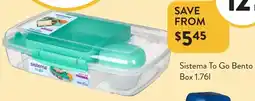 Foodworks Sistema To Go Bento Box offer