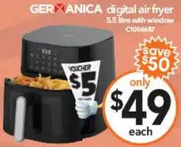 Cheap as Chips Germanica digital air fryer offer