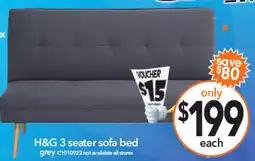 Cheap as Chips H&G 3 seater sofa bed offer