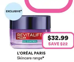 Priceline L'oréal paris revitalift filler offer
