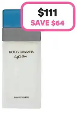 Priceline Dolce & gabbana light blue edt offer