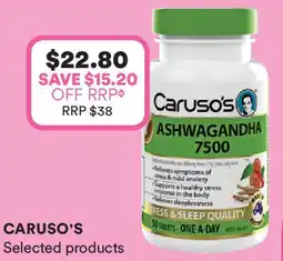 Priceline Caruso's ashwagandha 7500 offer