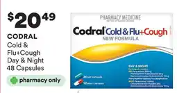 Priceline Codral cold & flu+cough day & night offer