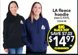Cheap as Chips La fleece hoodie offer