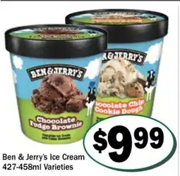 Friendly Grocer Ben & Jerry's Ice Cream offer