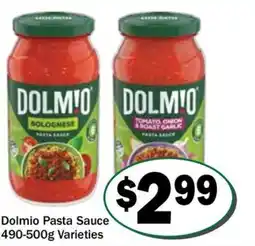 Friendly Grocer Dolmio pasta sauce offer