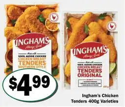 Friendly Grocer Ingham's chicken tenders offer