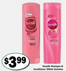 Friendly Grocer Sunsilk shampoo & conditioner offer