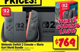 JB Hi-Fi Nintendo switch 2 console + mario kart world bundle offer