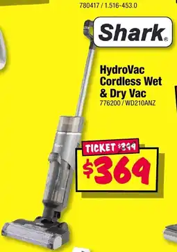 JB Hi-Fi Hydrovac cordless wet & dry vac offer