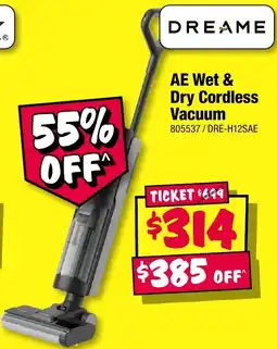 JB Hi-Fi Ae wet & dry cordless vacuum offer