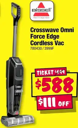 JB Hi-Fi Crosswave omni force edge cordless vac offer