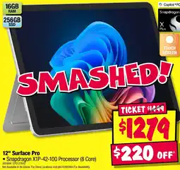 JB Hi-Fi 12" surface pro offer