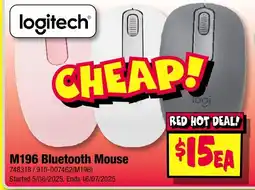 JB Hi-Fi M196 bluetooth mouse offer