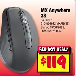 JB Hi-Fi Mx anywhere 3s offer