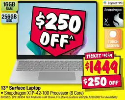 JB Hi-Fi 13" surface laptop offer
