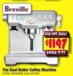 JB Hi-Fi The Dual Boiler Coffee Machine offer