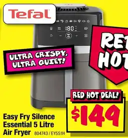 JB Hi-Fi Easy fry silence essential 5 litre air fryer offer