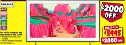 JB Hi-Fi 85" 4k the frame pro neo qled smart al mini led tv offer