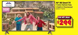 JB Hi-Fi 40" hd smart tv offer
