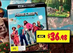 JB Hi-Fi A minecraft movie offer